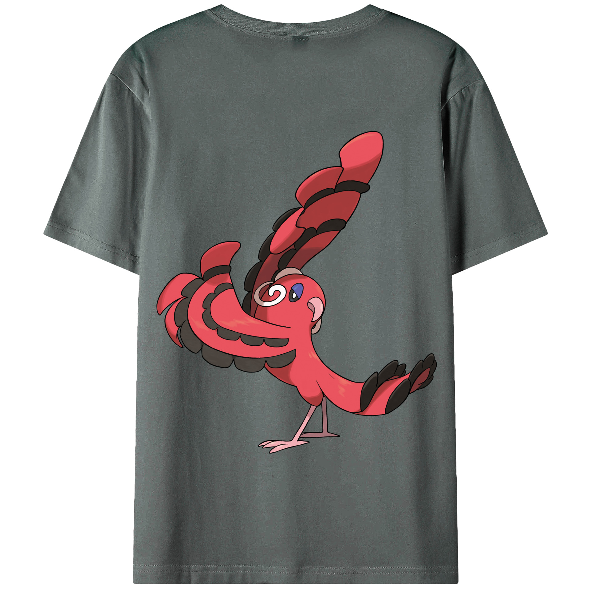 （画像用） ポケットモンスター Pokémon 綿100％半袖Tシャツ（背面プリント）